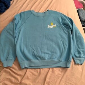 Blue Hawaii Graphic Sweatshirt